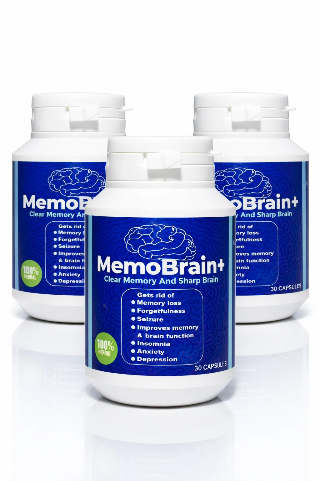 MemoBrain+ 3 bottle supply